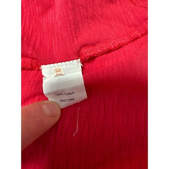 J. Crew 3/4 Sleeve Plunging V-Neck T-Shirt Size M - Picture 6 of 8